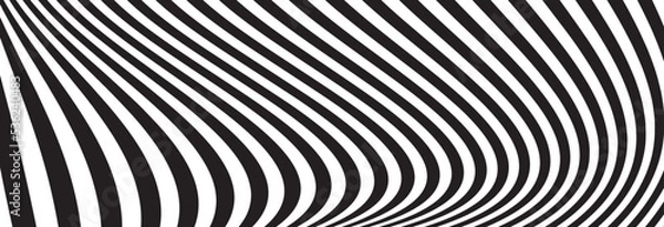 Fototapeta sign with stripes	