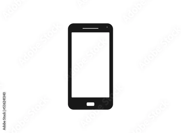 Obraz phone simple clip art vector illustration. eps 10.