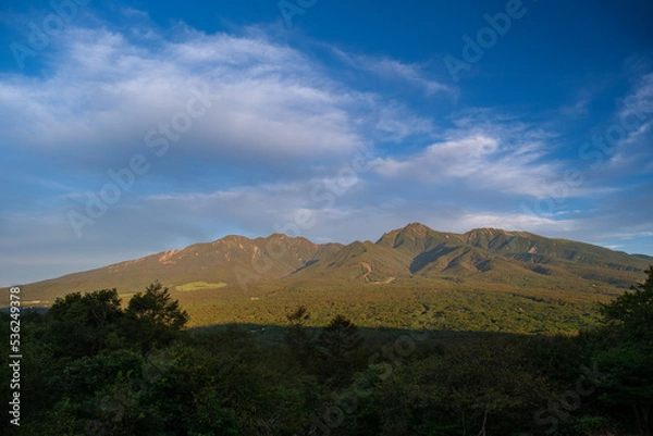 Fototapeta 輝く八ヶ岳