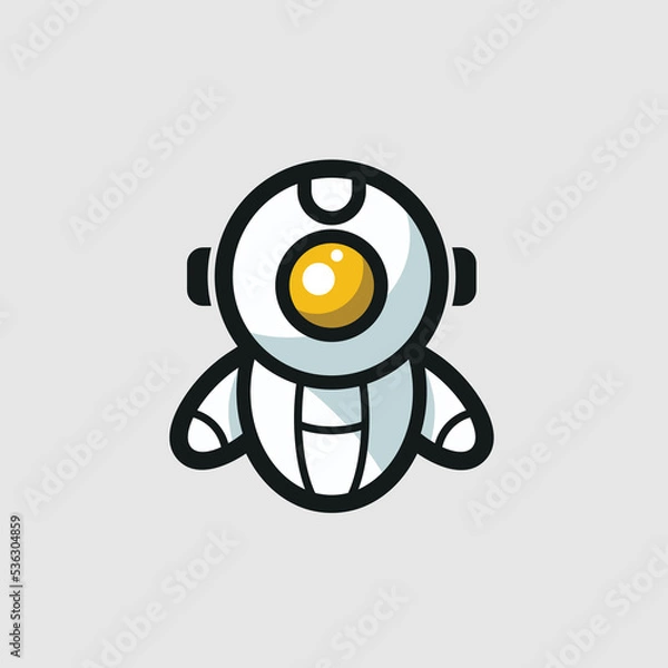 Fototapeta Cute Robots
