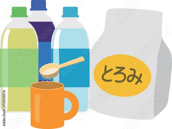 Fototapeta 飲み物にとろみをつける