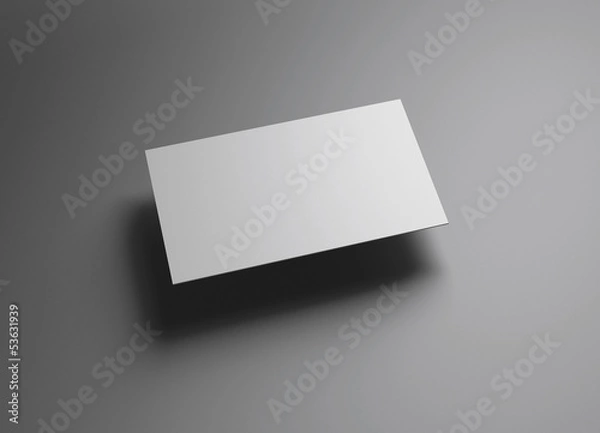 Obraz namecard horizontal Left float style