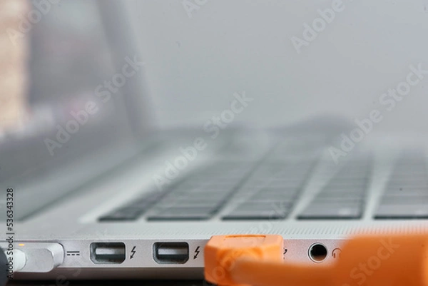 Obraz notebook interface