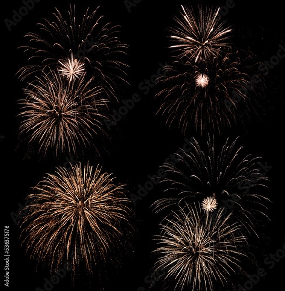 Obraz fireworks in the night sky