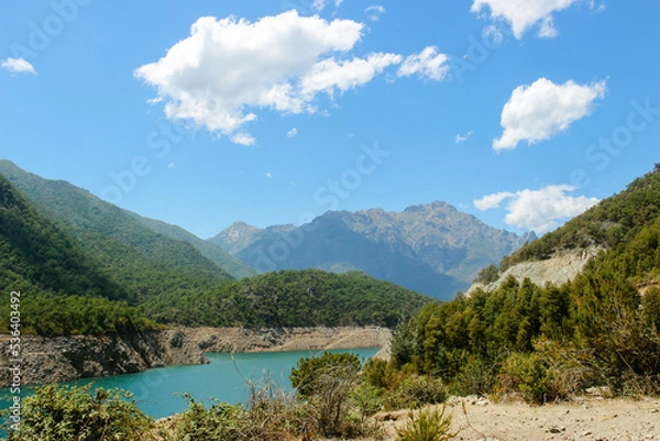 Obraz lake in the mountains
