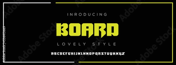 Fototapeta BOARD  Elegant alphabet letters font and number. Classic Lettering Minimal Fashion Designs. Typography modern serif fonts decorative vintage design concept. vector illustration