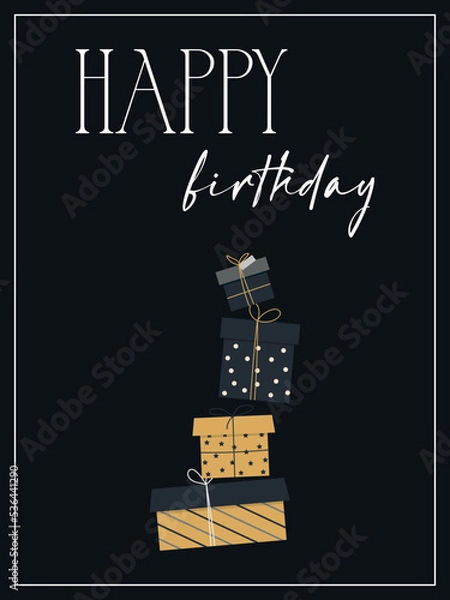 Obraz gift box with ribbon bow