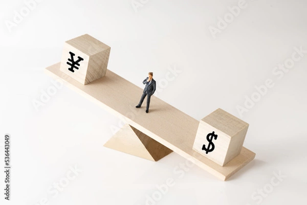 Fototapeta 円安ドル高のイメージ