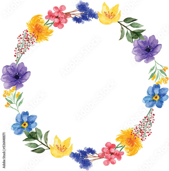 Obraz Simple Flower Watercolor