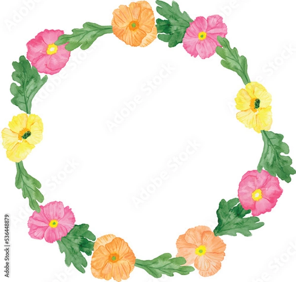 Obraz Simple Flower Watercolor