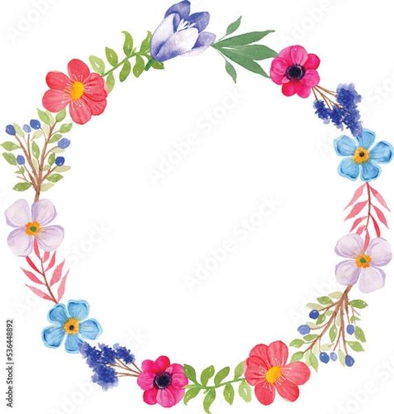 Obraz Simple Flower Watercolor