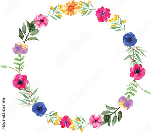 Obraz Simple Flower Watercolor