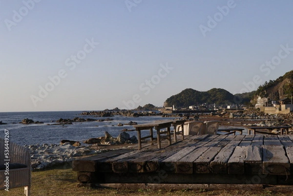 Obraz pier on the beach