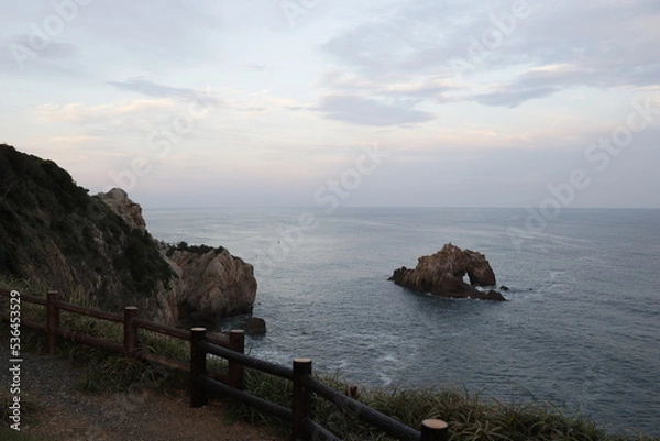 Obraz sunset on the coast