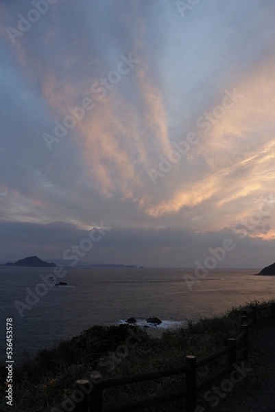 Obraz sunset at the beach