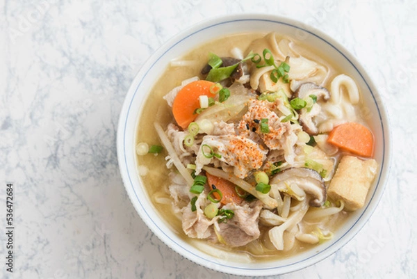 Obraz 豚汁うどん