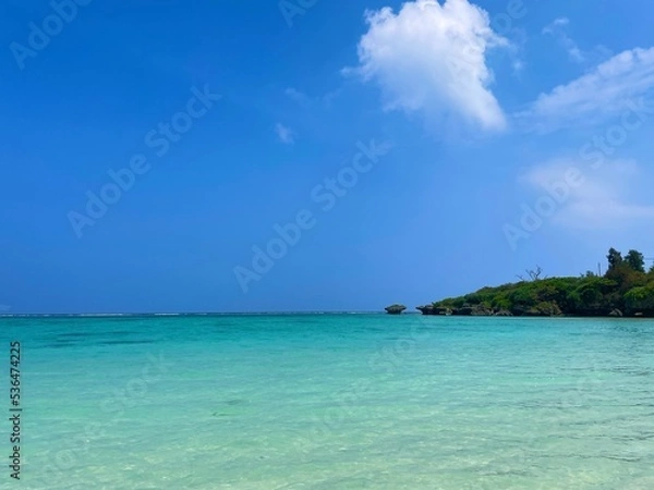 Fototapeta 沖縄の空と海