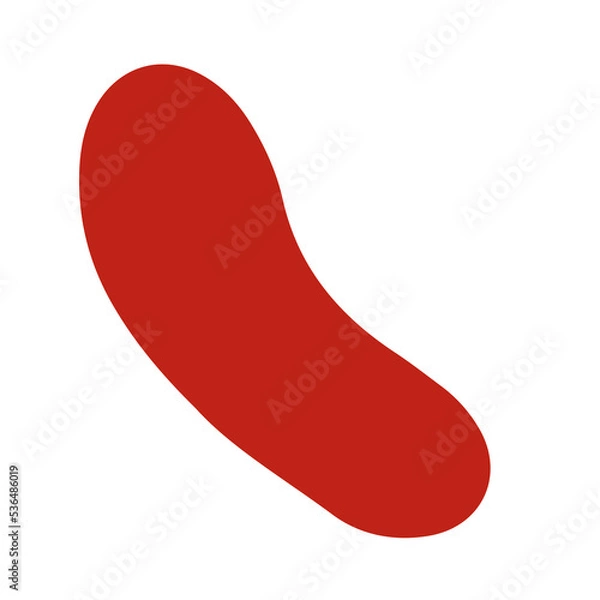 Fototapeta Abstract shape illustration for design ornament