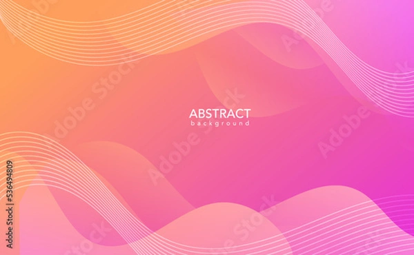 Obraz Abstract background with waves, Abstract Colourful Fluid Wave Background

