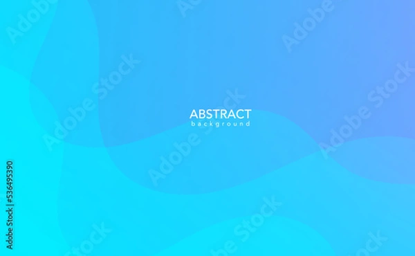 Fototapeta abstract blue background with waves