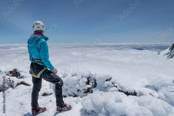 Obraz mountain climbing