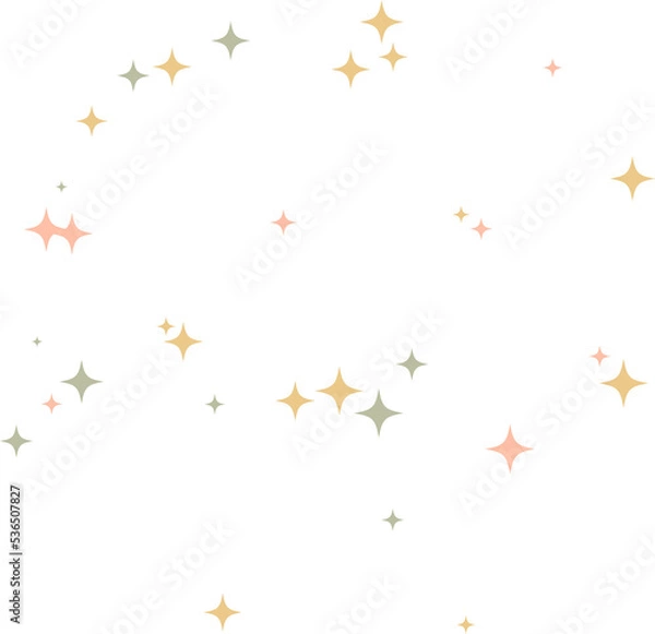 Obraz Star sparkle Colourful element.