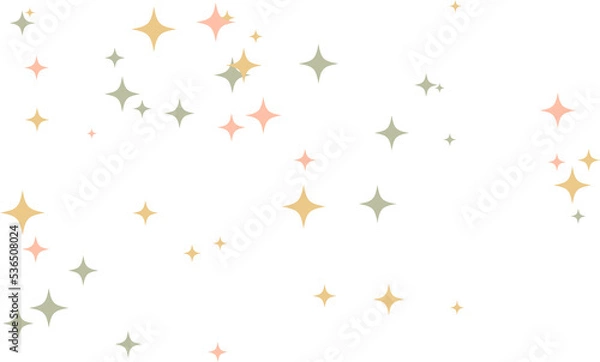 Obraz Star sparkle Colourful element.