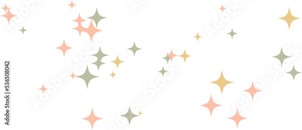 Obraz Star sparkle Colourful element.