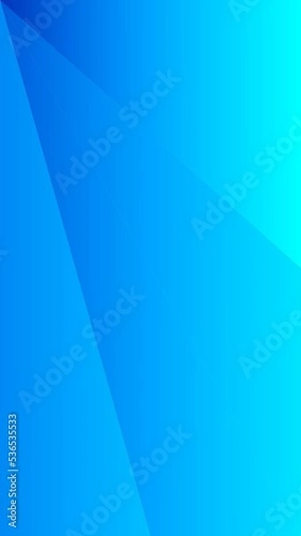 Obraz background illustration with blue gradient stripes