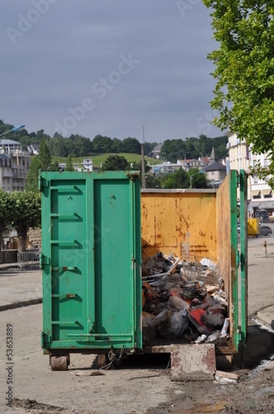 Obraz Benne de gravats