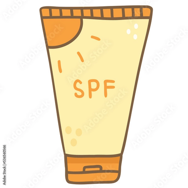 Obraz Body sunscreen