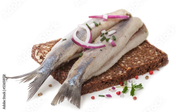Obraz Matjes- typical Dutch herring