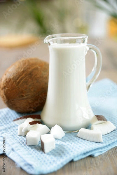 Obraz Kokosmilch