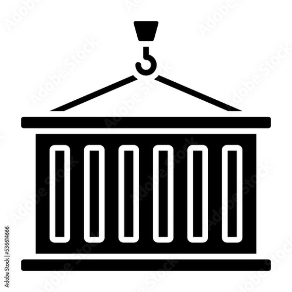 Fototapeta Loading Glyph Icon