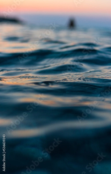 Obraz water reflection in the sea