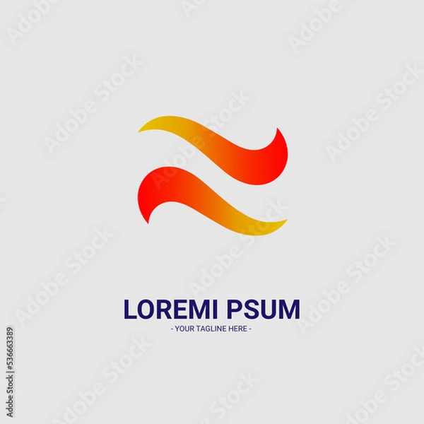 Obraz Simple Abstract logo design