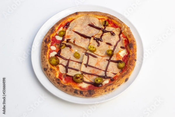 Obraz grilled meat with vegetables