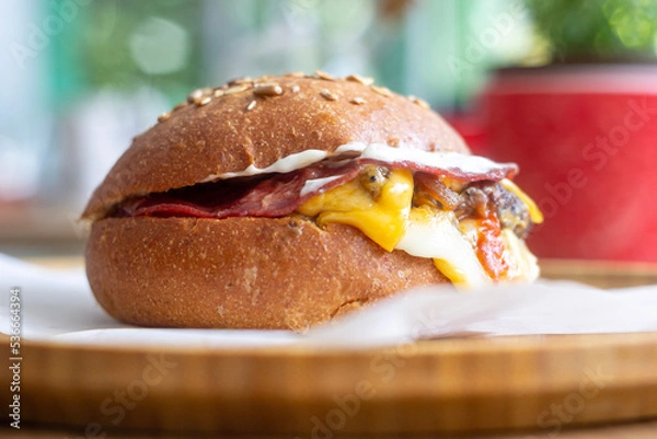 Obraz pulled sandwich