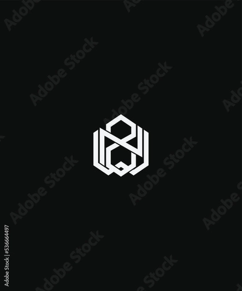 Obraz The minimalistic abstract WNZ initial logo is suitable for sports or clothing lines and the technology is made masculine and energetic