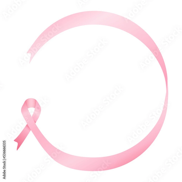 Fototapeta Pink October Ribbon