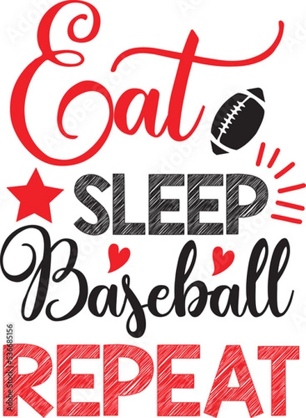 Fototapeta Baseball svg design