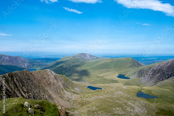 Obraz landscape with blue sky