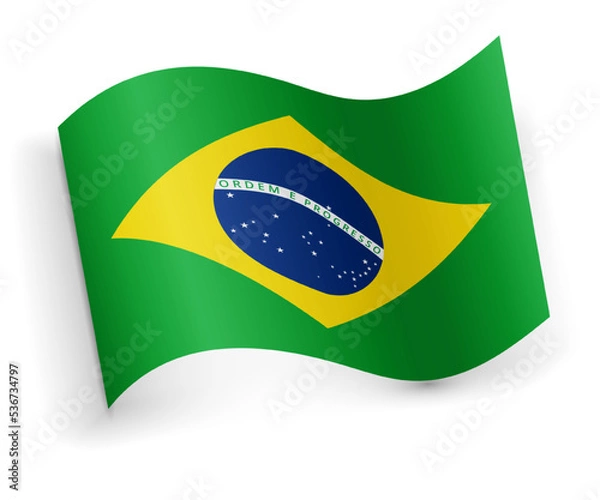 Fototapeta Brazil flag