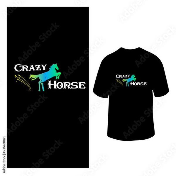 Fototapeta Crazy Horse 