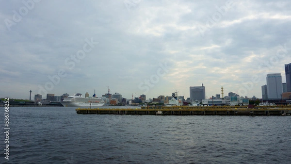 Fototapeta Port of Yokohama. Tokyo bay. Kanagawa prefecture Japan