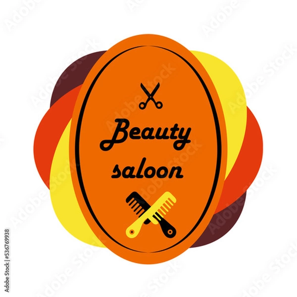 Obraz logotype beauty saloon