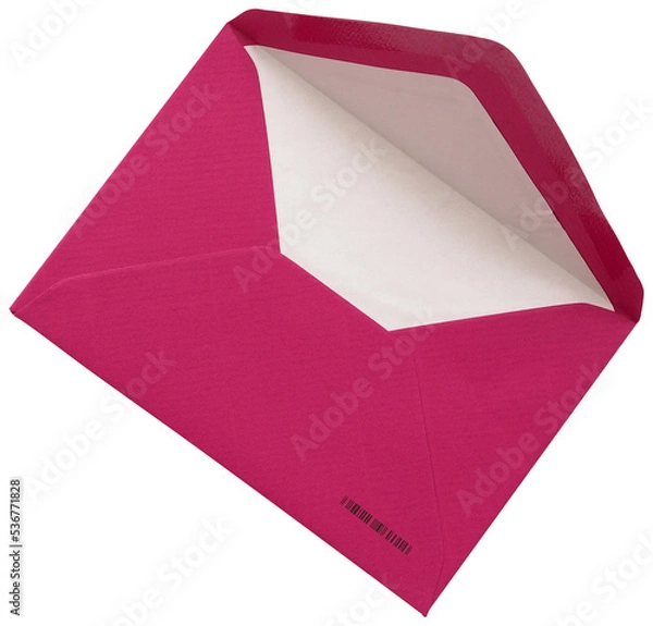 Fototapeta Open small envelope close up