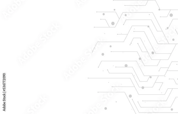 Fototapeta technology modern white background template