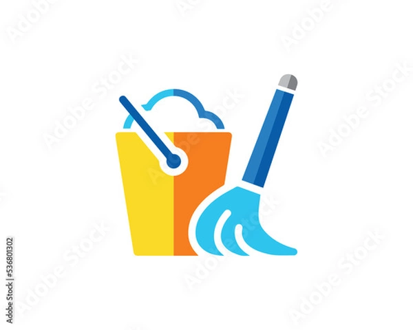 Obraz Cleaning vector modern icon design