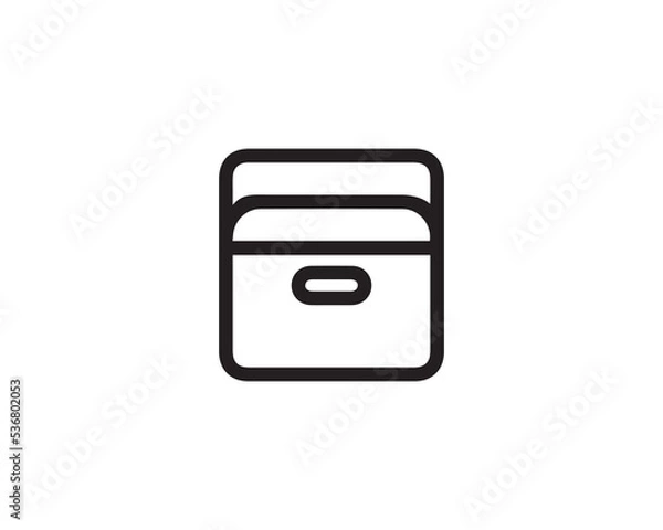 Obraz PORTABLE modern vector icon design